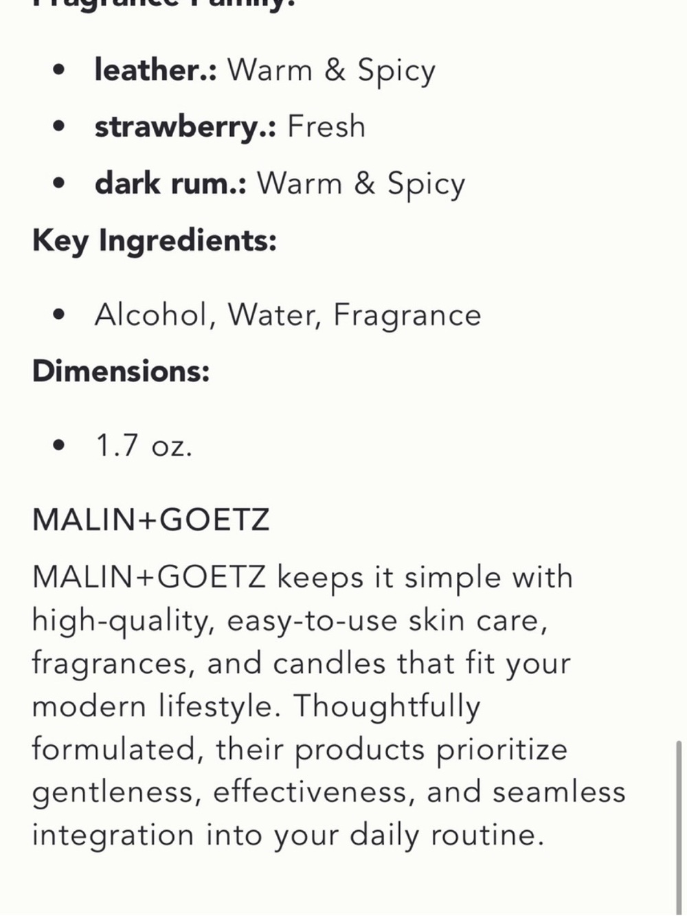 Malin+Goetz Bergamot Spray - Light Green Scented Mist 1.7fl.oz (50ml) - Picture 4 of 5